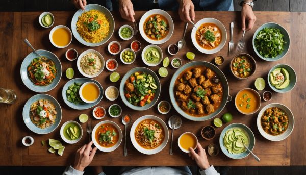Voyage culinaire à travers la cuisine du monde
