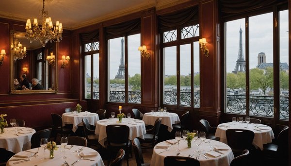 Madame brasserie : expérience inoubliable dans un restaurant avec vue paris
